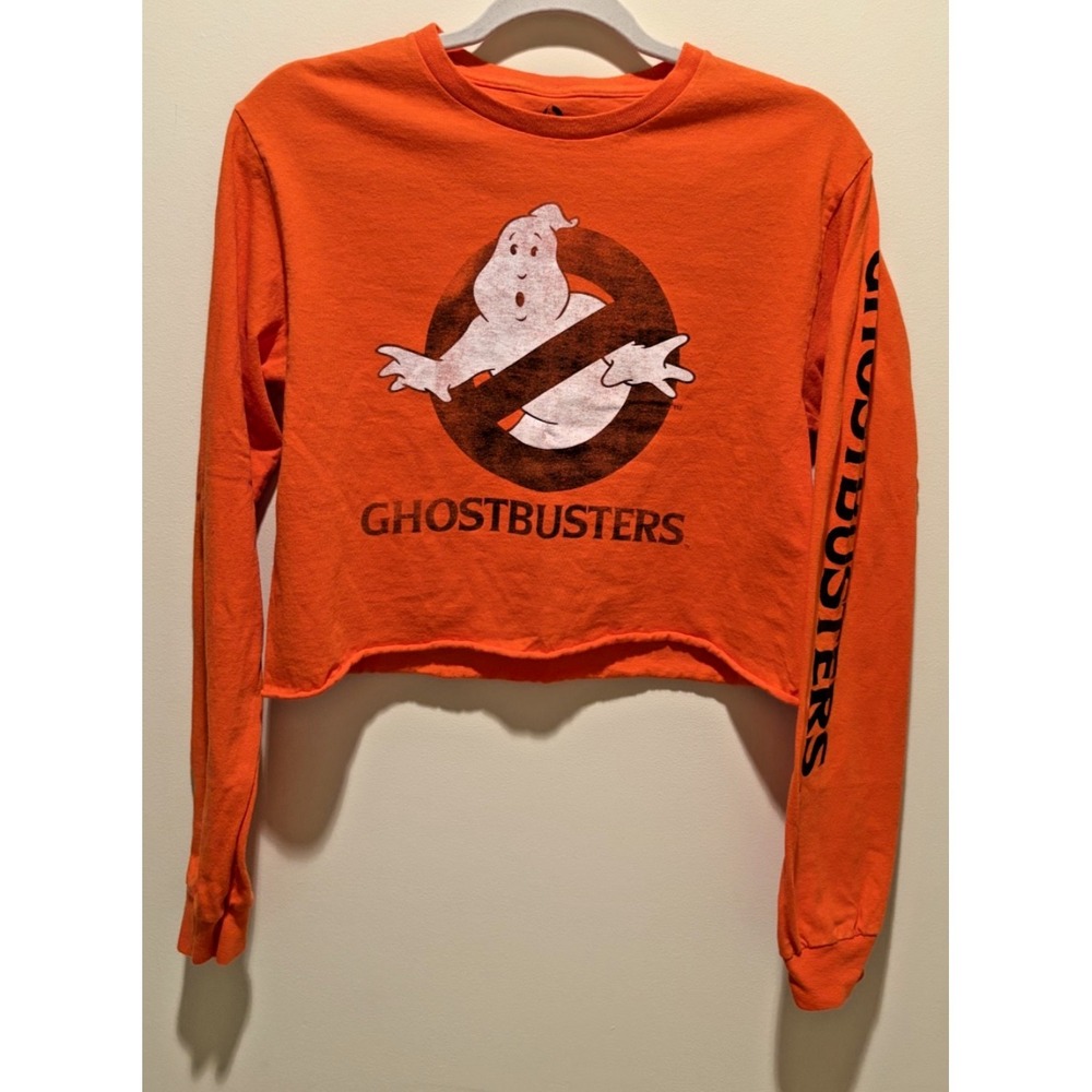 Ghostbusters licensed graphic long sleeve t - shirt size small